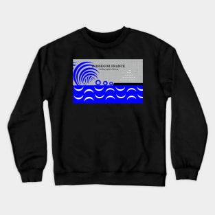 Hossegor France surfing capital of Europe Crewneck Sweatshirt